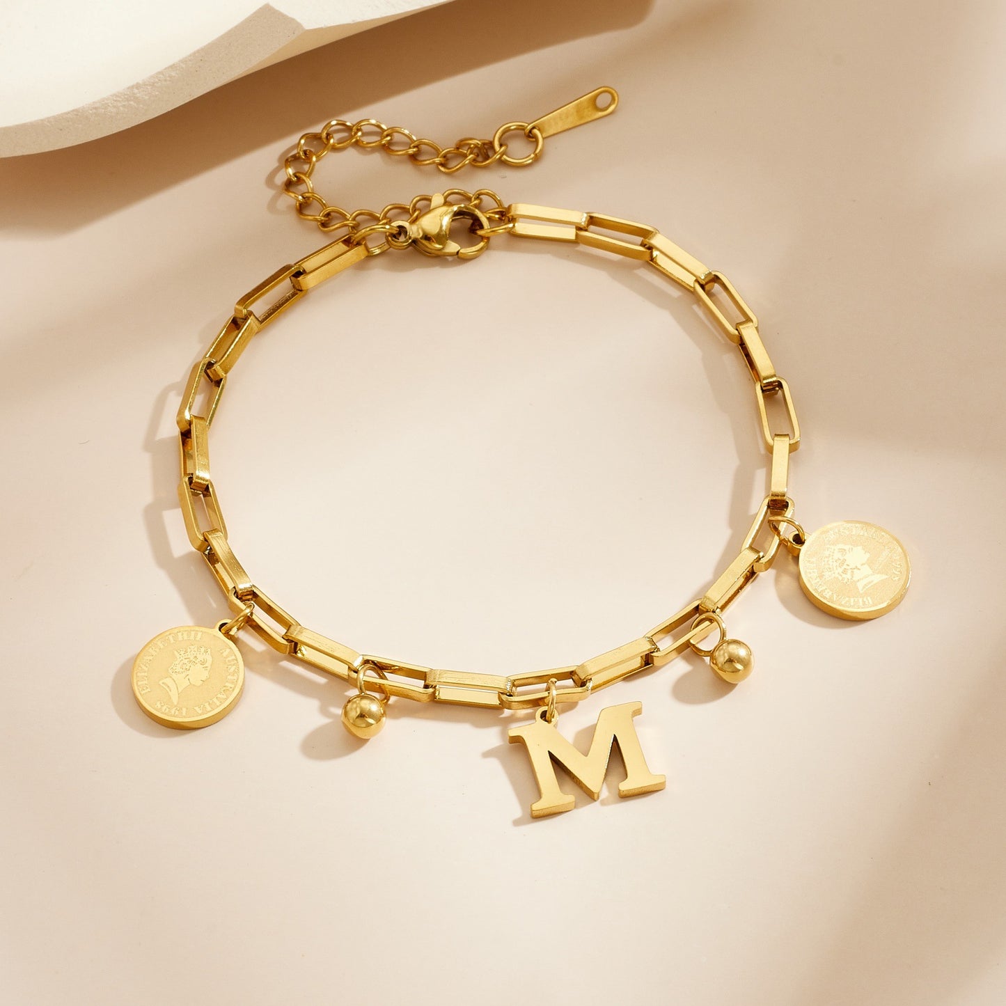 Initial Letter Bracelet