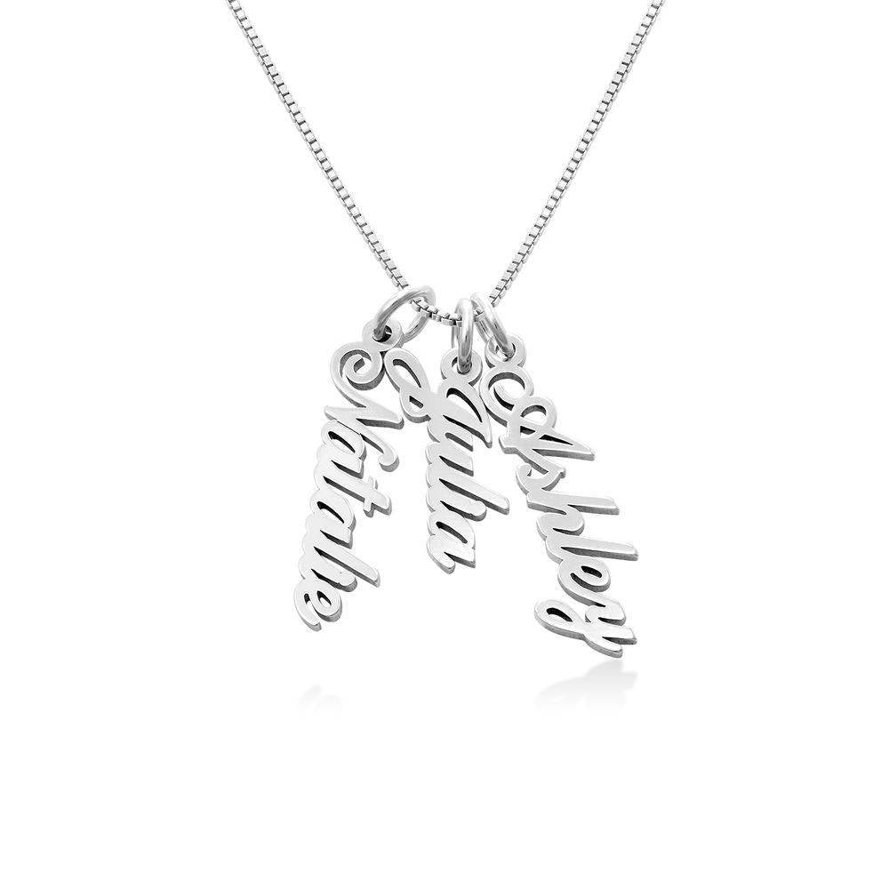 Vertical Multi Name Necklace