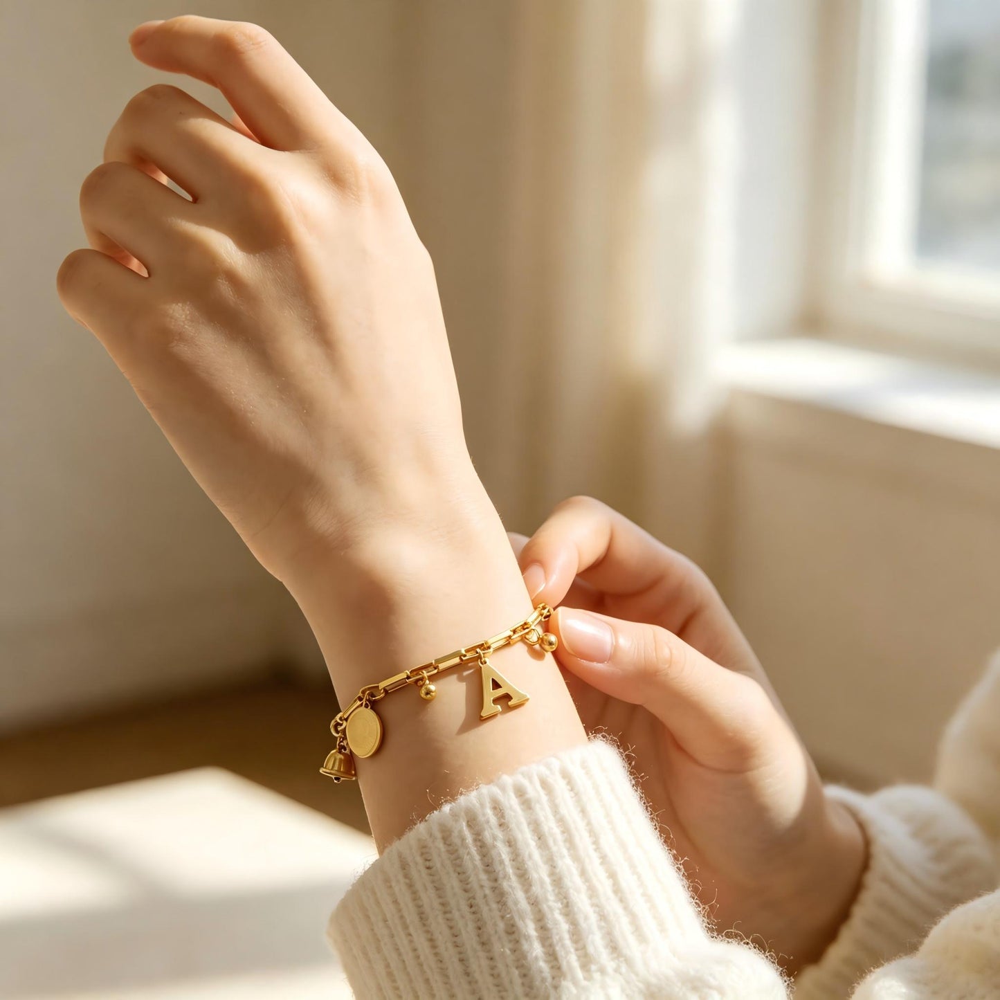 Initial Letter Bracelet