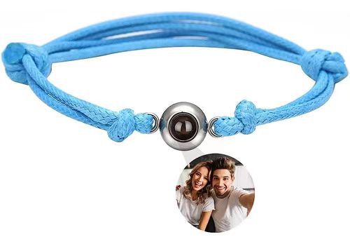 Custom Photo Projection Rope Bracelet