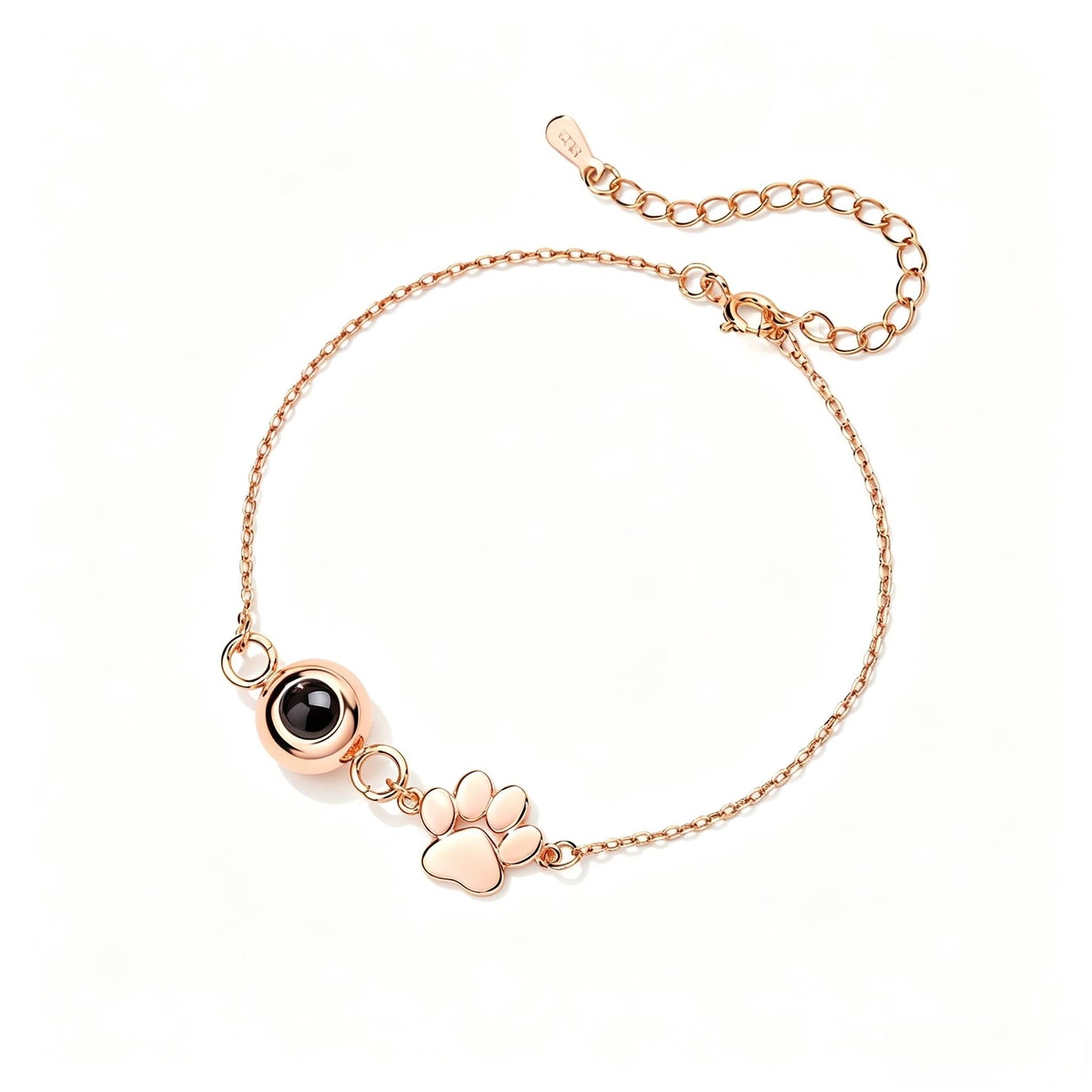 Custom Photo Projection Pet Paw Bracelet