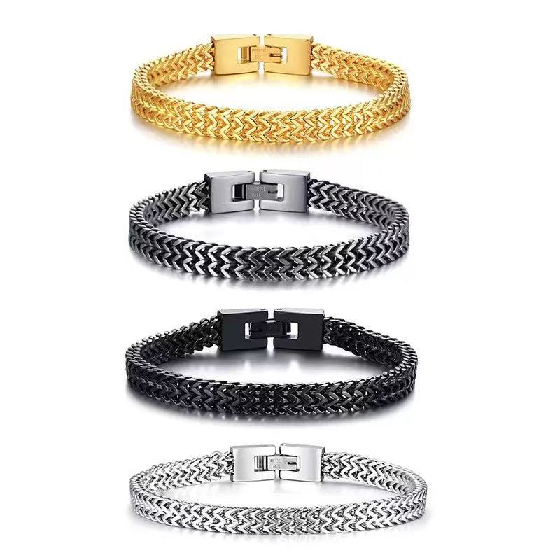 Personalized Men's Engraved Bracelet
