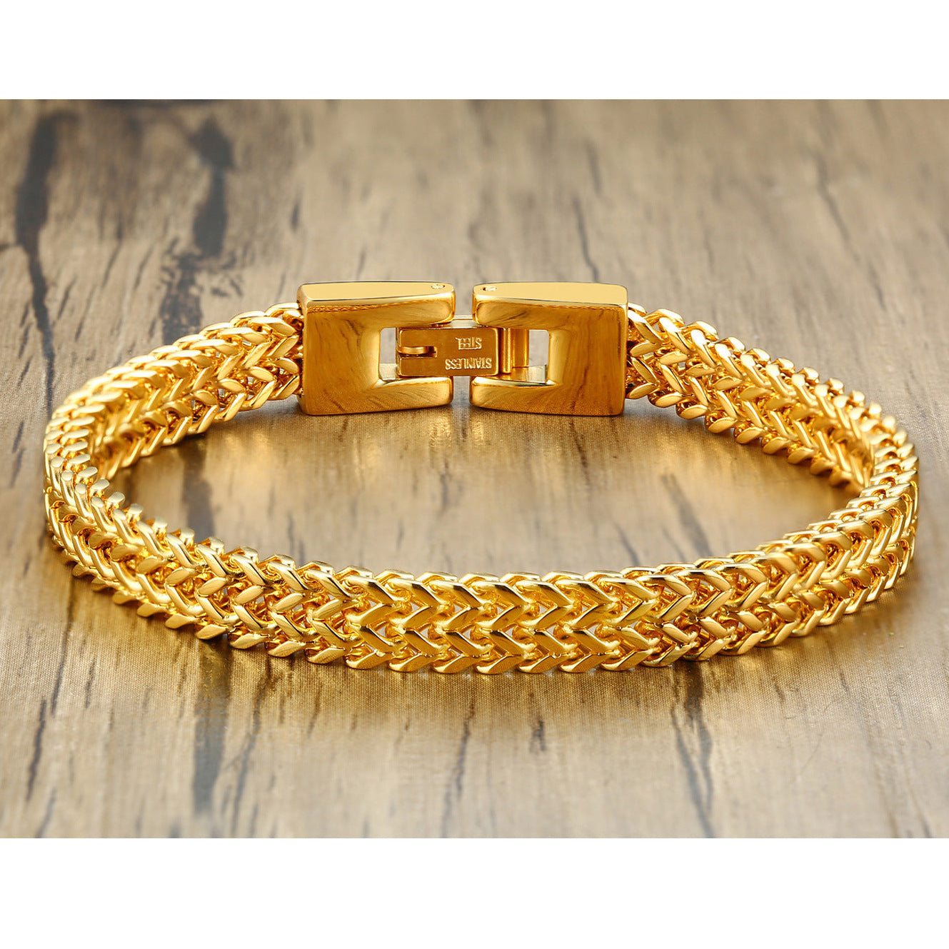 Personalized Men's Engraved Bracelet