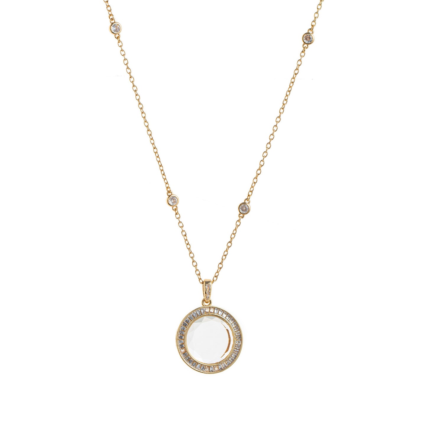 Ocean Heart Teardrop Locket Necklace – DIY Openable Copper Pendant with Charms