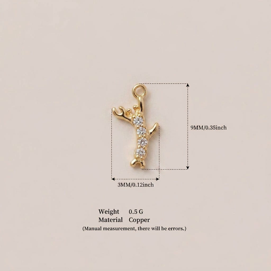DIY Memory Locket Necklace – Openable Copper Heart & Square Pendant with Charms