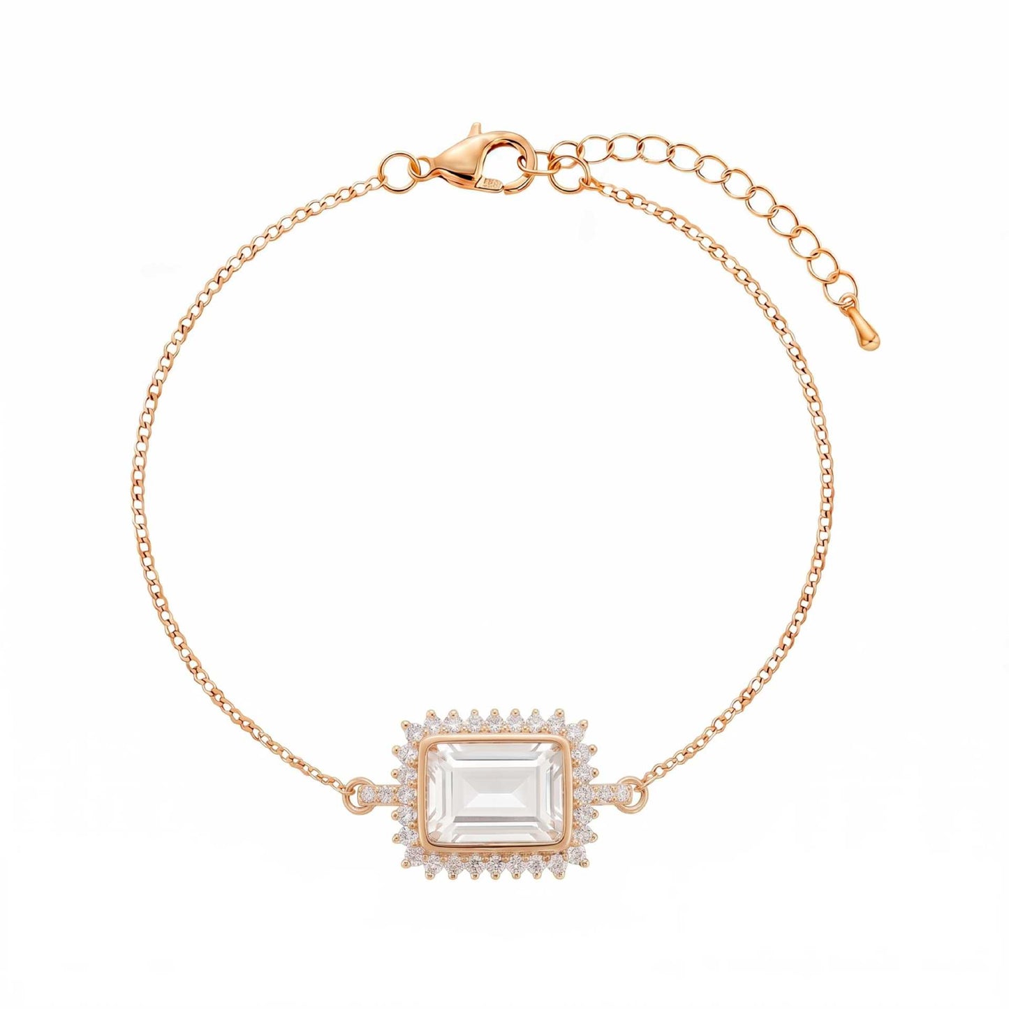 DIY Crystal Locket Bracelet