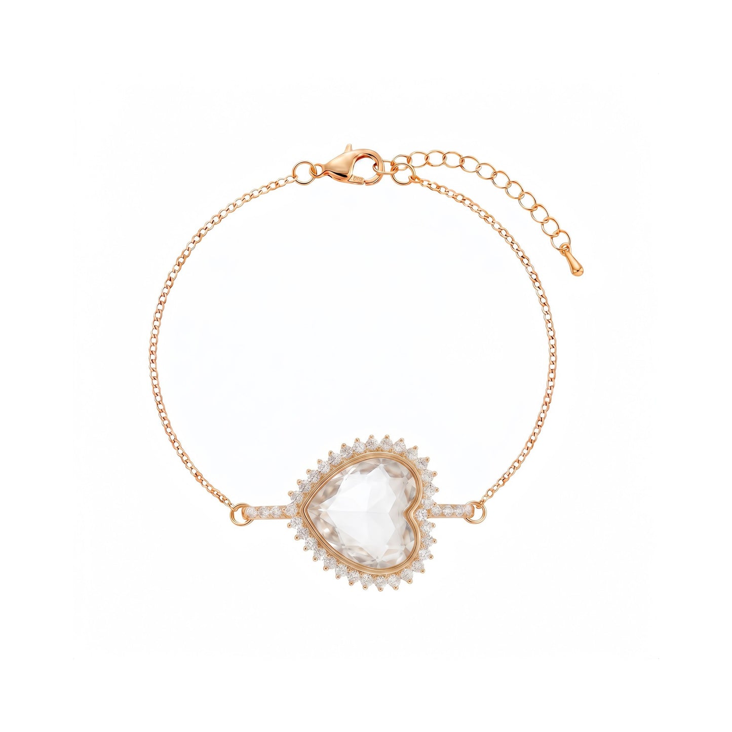 DIY Crystal Locket Bracelet