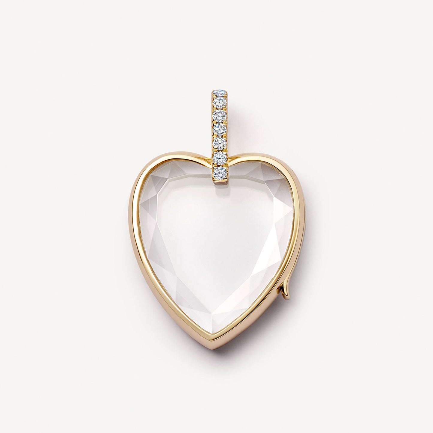 DIY Locket Necklace – Openable  Hollow Pendant in Irregular Heart & Square