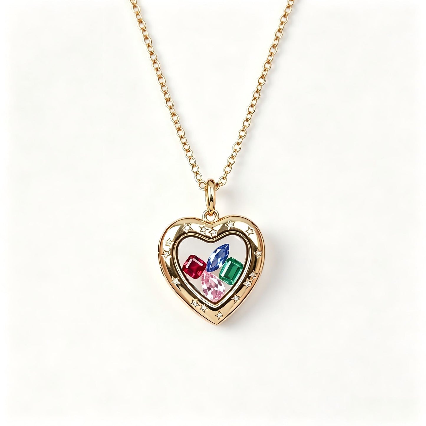 DIY Heart Locket Necklace