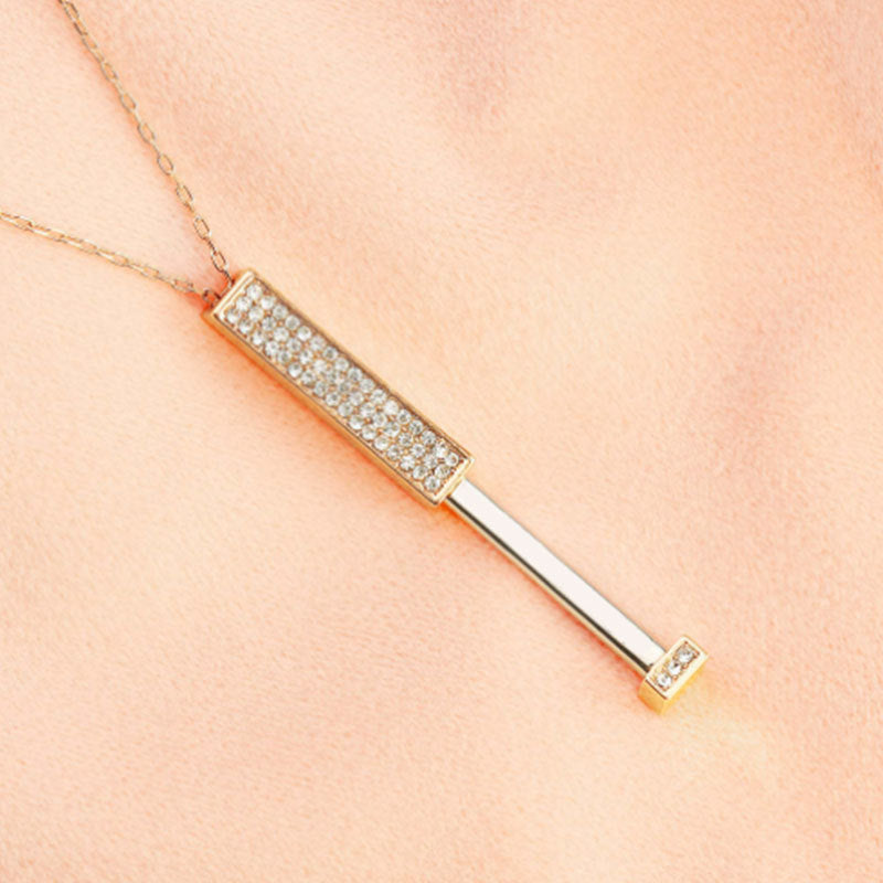 Custom Engraved Bar Necklace