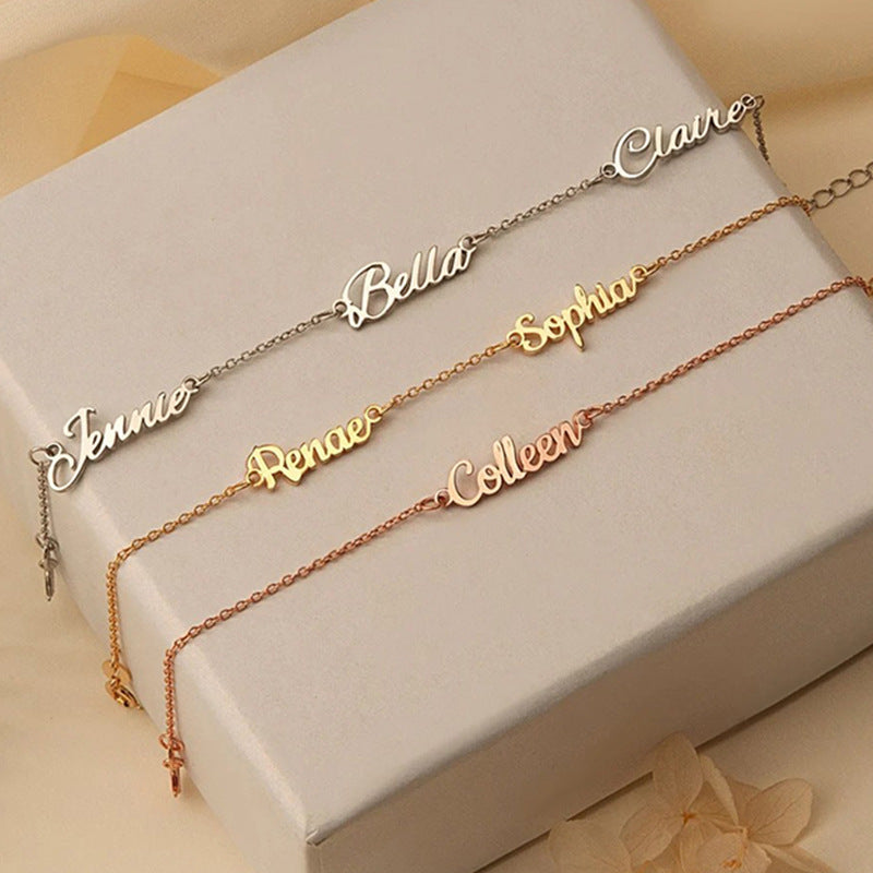 Custom Multi-Name Bracelet