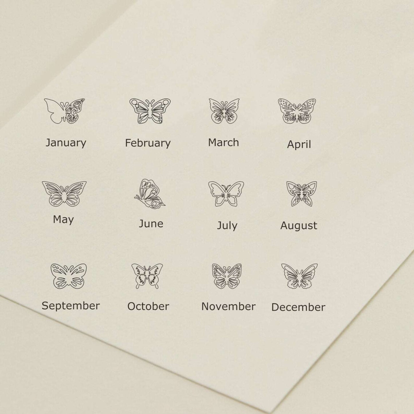 Butterfly Name Necklace