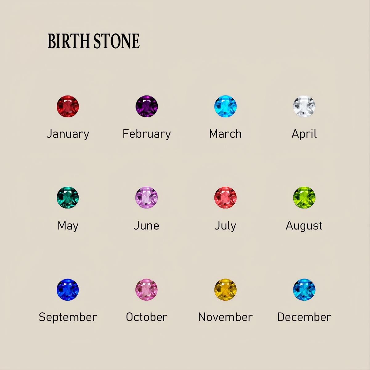 Butterfly Birthstone Name Ring