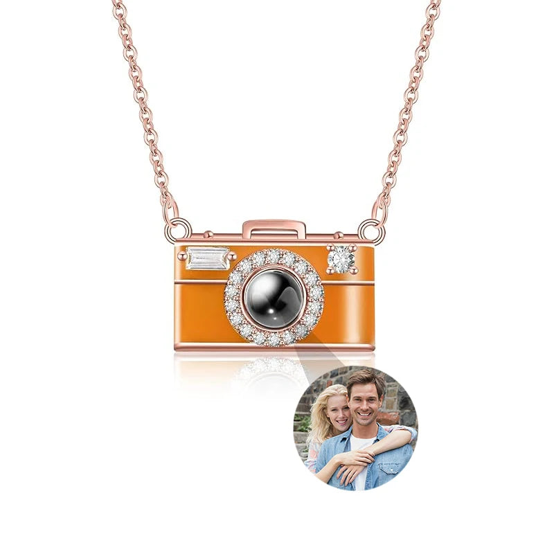 Custom Photo Projection Necklace