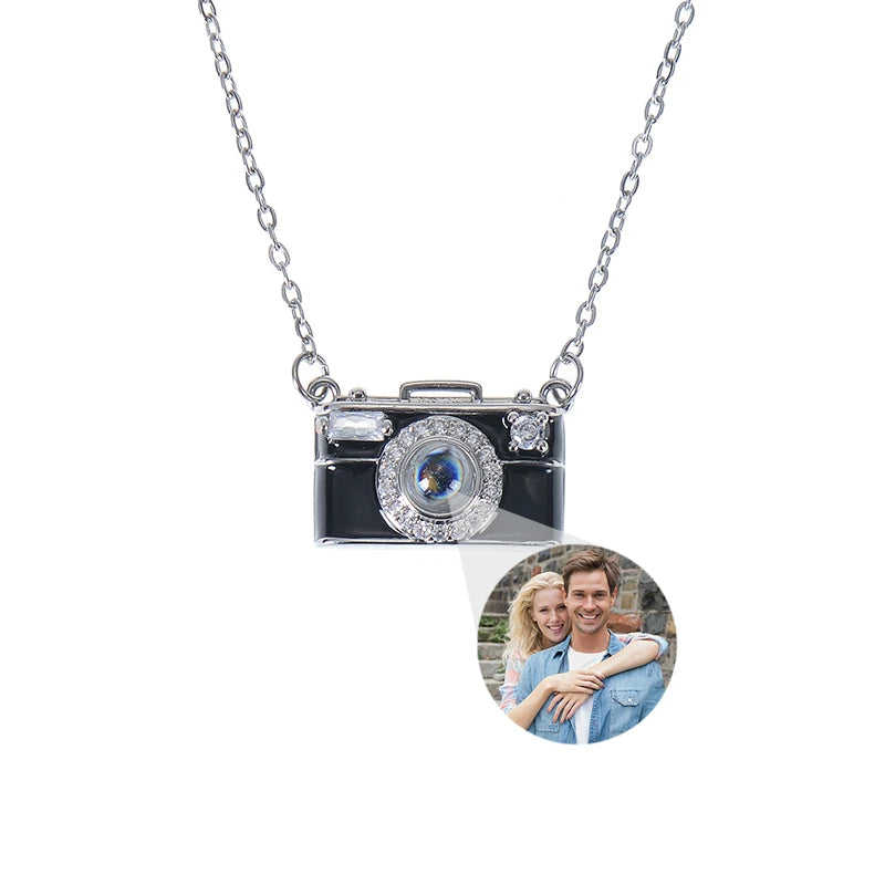 Custom Photo Projection Necklace
