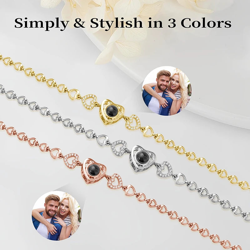 Custom Photo Projection Bracelet