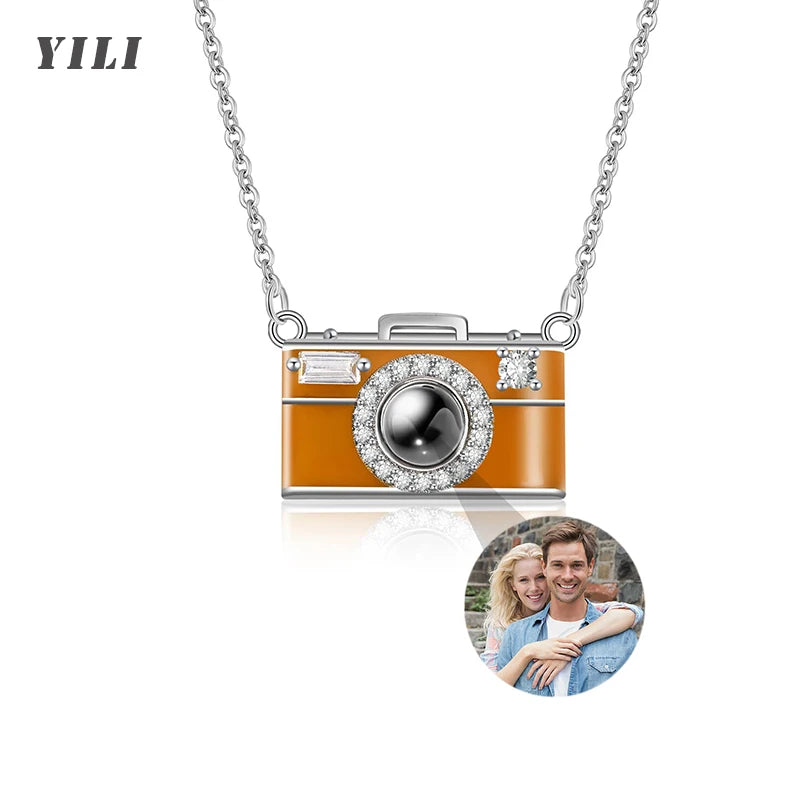 Custom Photo Projection Necklace