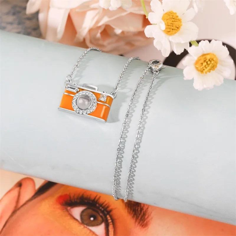Custom Photo Projection Necklace