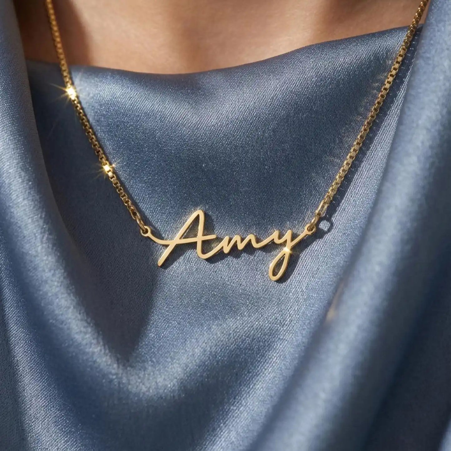 Personalized Signature Name Necklace