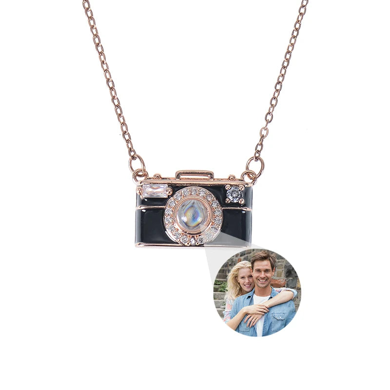 Custom Photo Projection Necklace