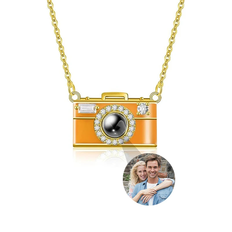 Custom Photo Projection Necklace