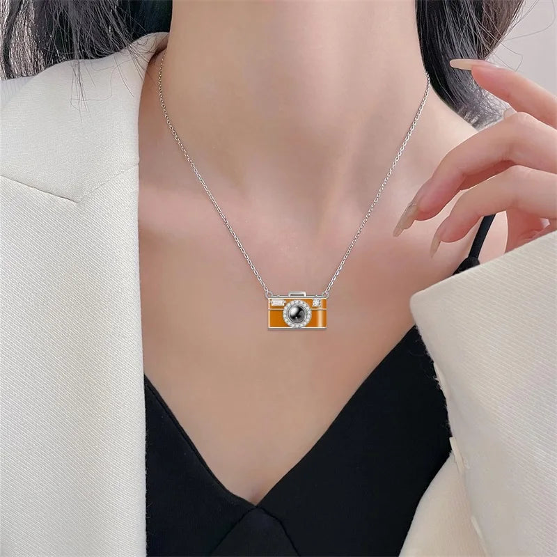 Custom Photo Projection Necklace