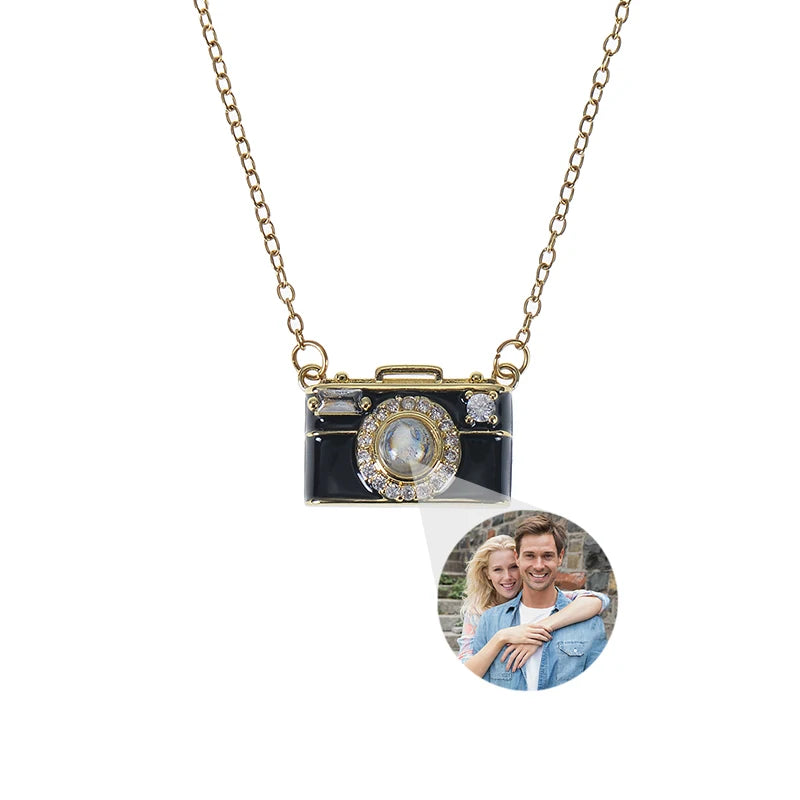 Custom Photo Projection Necklace
