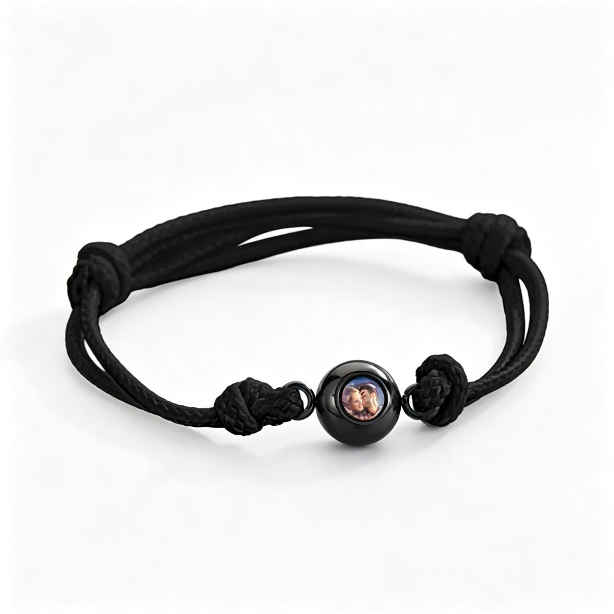 Custom Photo Projection Rope Bracelet
