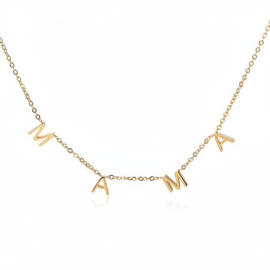 Custom Initial Letter Necklace improved product photo