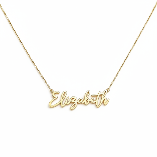 Personalized Name Necklace clearer product photo